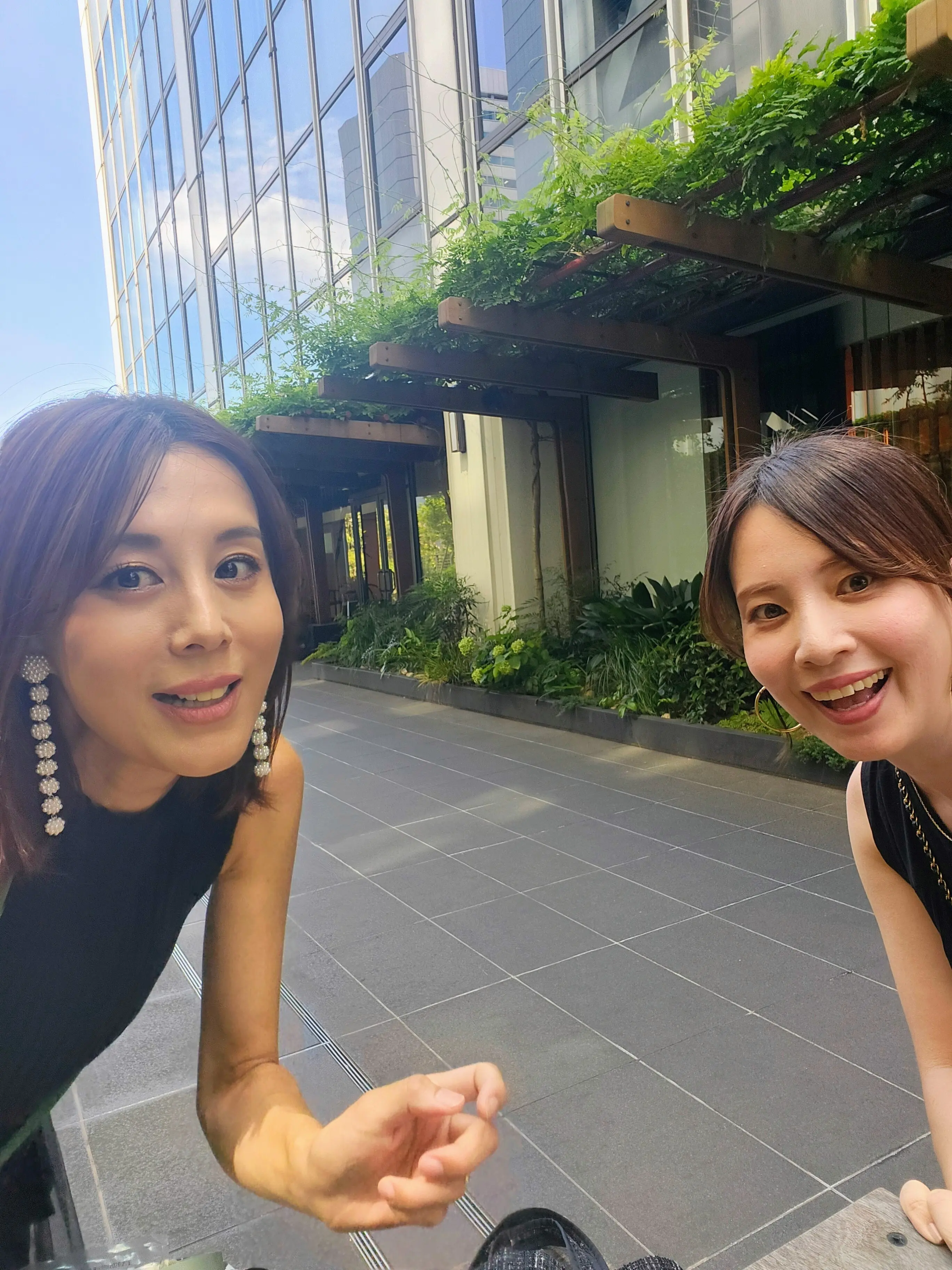 まだ暑い秋！黒ワンピースで青山ランチ_1_15-3