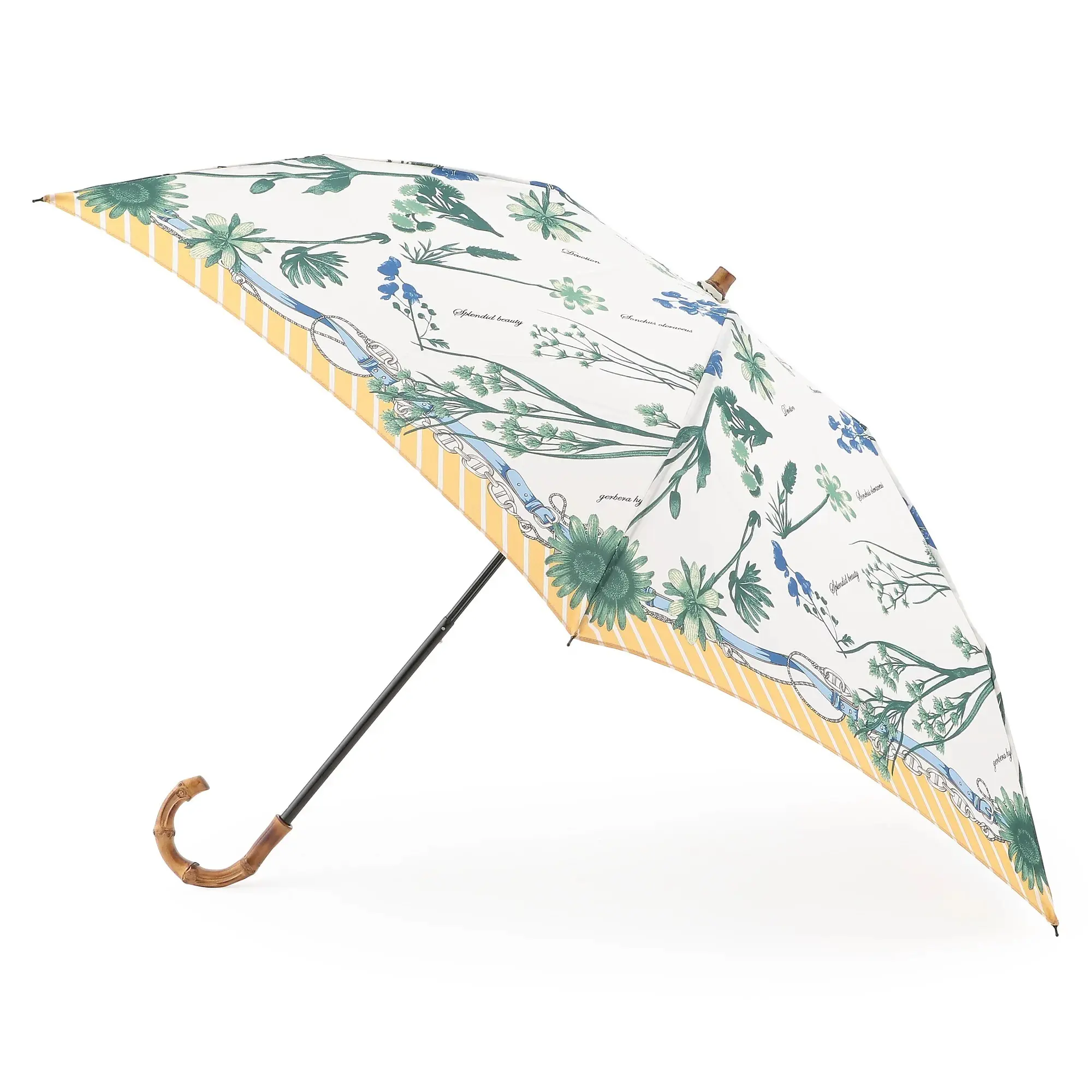 manipuri 晴雨兼用折り畳み傘（フルール） ￥15,400