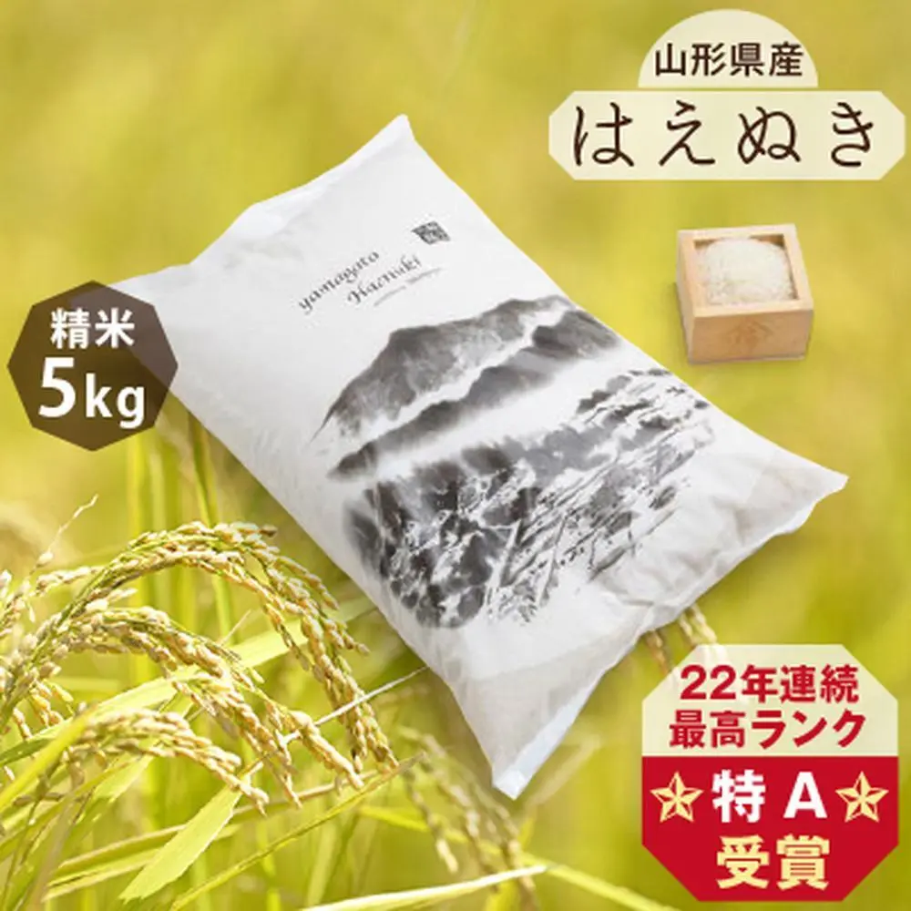 ふるさと納税　山形県新庄市　はえぬき