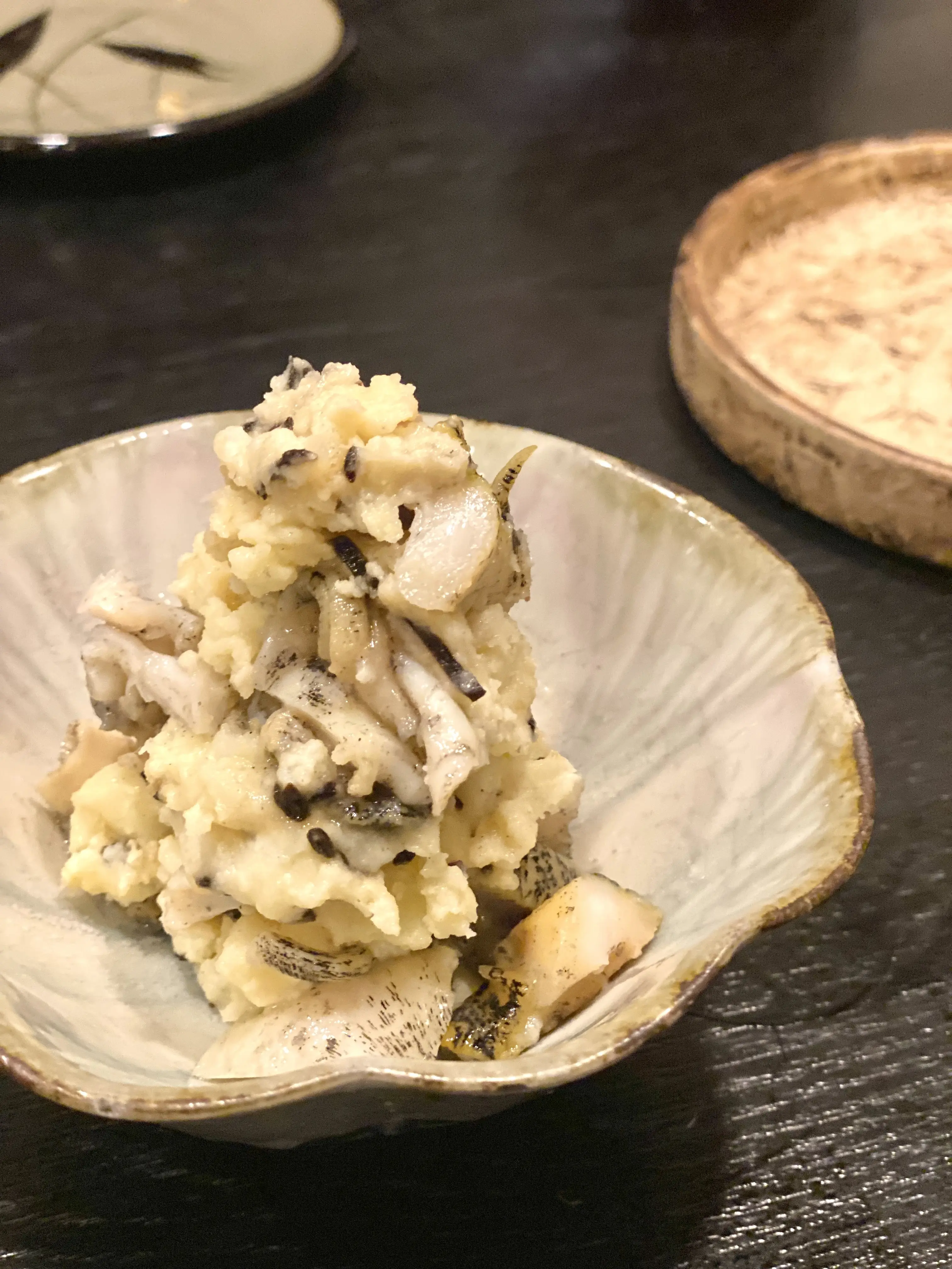 浅草・川井 つぶ貝のポテトサラダ