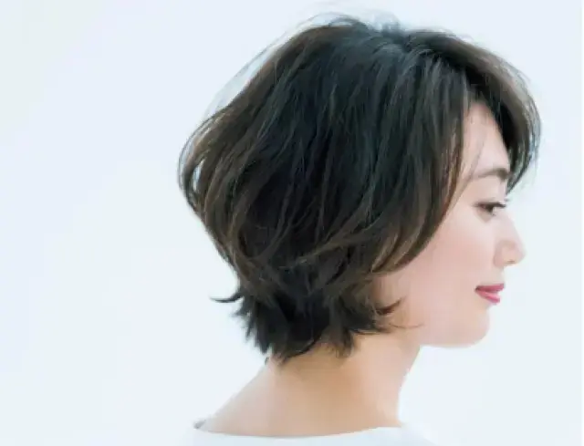 360度ボリュームアップして見えるから若々しいショートボブ
