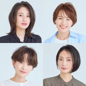 秋の髪型どうする？40代50代におすすめ「前髪あり・なし」ヘアスタイル・髪型カタログ【ショート・ボブ・ミディアム・ロングヘア別】