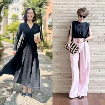 【おしゃれな50代の「ZARAコーデ」】高見え必至！華やか小物やカラーアイテムでシンプルな初夏の装いを格上げ