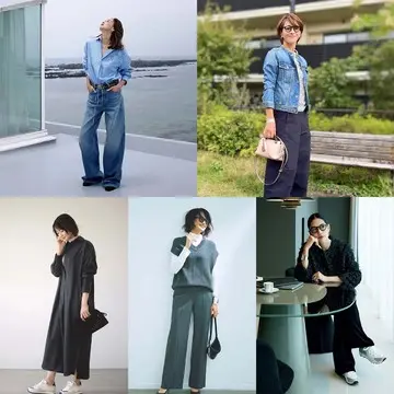 “デニム合わせ”でこなれ感をプラス！50代にちょうどいい大人のデニム【人気記事週間ランキングTOP10】