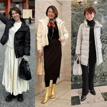 着膨れせずにおしゃれに着こなせる！おしゃれな40代・50代愛用のダウンコート6選