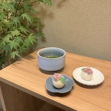 北鎌倉古民家で作る紫陽花の和菓子