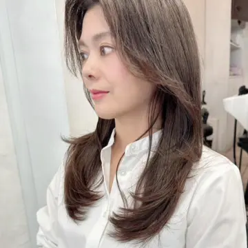【50代ロングヘア】脱白髪染めサロンで春メンテとシスレーのご褒美オイル