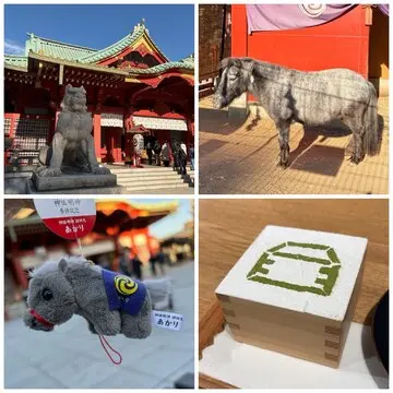 【東京さんぽ】そろそろ気になる午年の主役、神馬あかりちゃん。