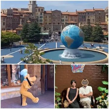 真夏のディズニーシーとハワイアンビュッフェディナー