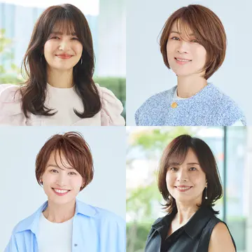 前髪を作って若返る！50代におすすめの前髪の作り方・「前髪あり」のヘアスタイルカタログ【ショート・ボブ・ミディアム・ロング別】