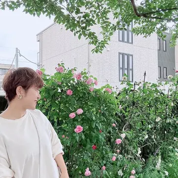 恒例のpotluck薔薇会へ