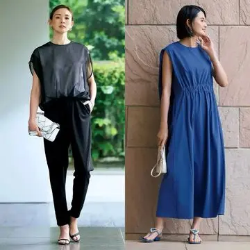 【気温36度の服装】日中の気温が36度の時の最適な服装は？50代におすすめの美脚パンツ＆女らしいワンピース6選