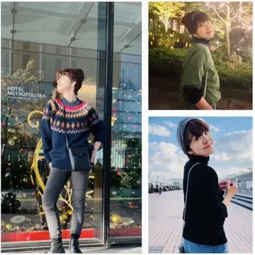 冬はニット帽でおしゃれを楽しむ大人カジュアルコーデ