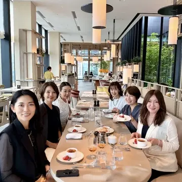 話題のウォルドーフ・アストリア大阪でランチ。ジョリーブラッスリーでお誕生日祝い♡