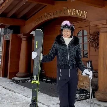 今季初滑りは毎年恒例の奥志賀高原で