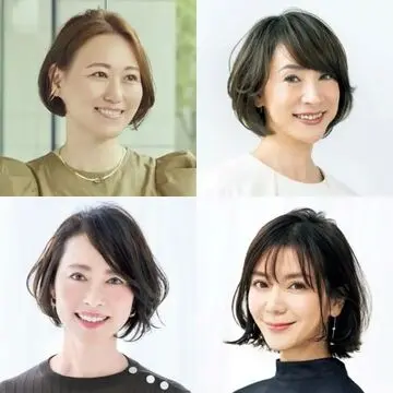 上品で女性らしい雰囲気！50代に似合う「若見えボブヘア」14選