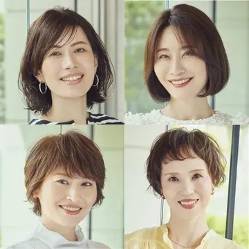 40代50代の髪型・ヘアスタイルカタログ【ショート・ボブ・ミディアム・ロング別】おばさんぽくならずに若見えがかなう！