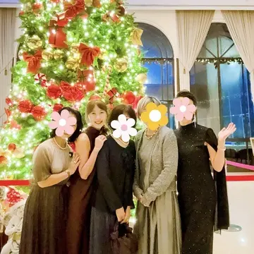 名門社交クラブでクリスマス女子会