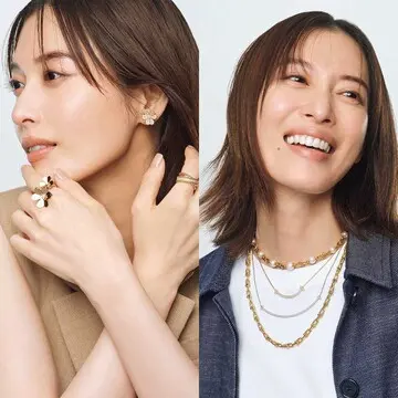 【月城かなとがまとう心躍るモチーフジュエリー6選】私だけの愛らしいタリスマンをまとって