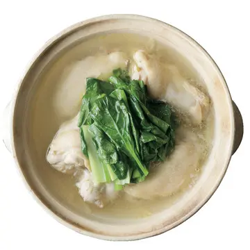 2.手羽と小松菜の鍋