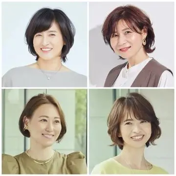 今、50代がショートヘアにするなら？ふんわり感とつや感が若々しいスタイル24選