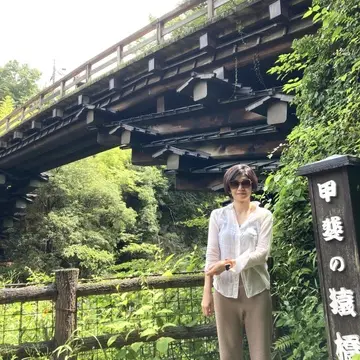 日本三奇橋 猿橋へ