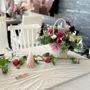 【花時間】Christmasフラワーマルシェとランチパーティー_1_9-1