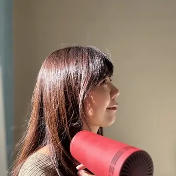 MAGAMIのドライヤーでさらさらのツヤ髪に♪