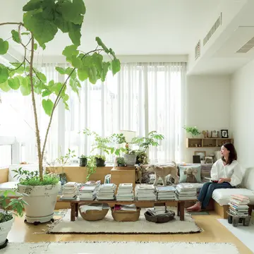 日々の生活を心地よく過ごすための室内グリーンの飾り方　五選