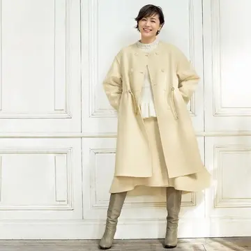 上質ワントーンスタイルを楽しもう！富岡佳子さんプロデュース「Leilian by Tomioka Yoshiko」の心躍る冬のセットアップ