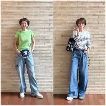 最近のデニムコーデ★ 2 styling