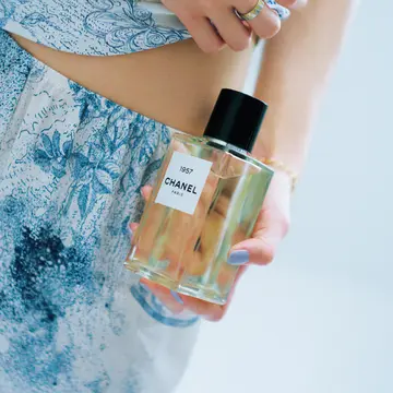 【大人の夏肌にこそ、ホワイトムスクの香り】香水をつける位置と分量の正解とは