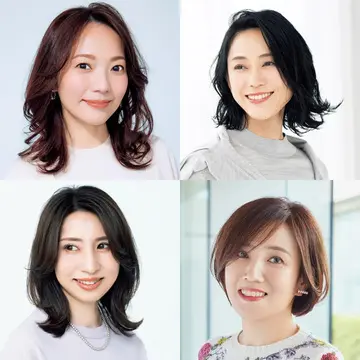50代は流し前髪をどう作る？「流し前髪」の髪の長さ別おすすめヘアスタイル【ショート・ボブ・ミディアム・ロング】