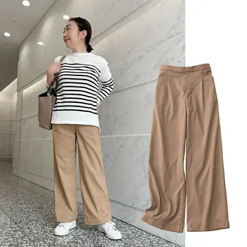 立っても座っても楽に美しい理想のパンツ