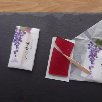 寒天の和菓子は宝石のような透き通るきらめき✨️
