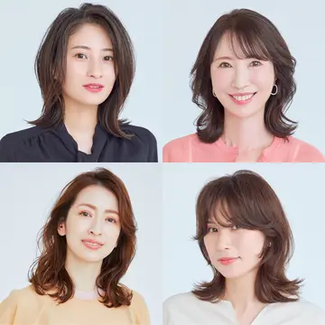 【50代におすすめのミディアムヘア60選】うねりやくせ毛をカバーして若見え！おばさんに見えないミディアムヘア