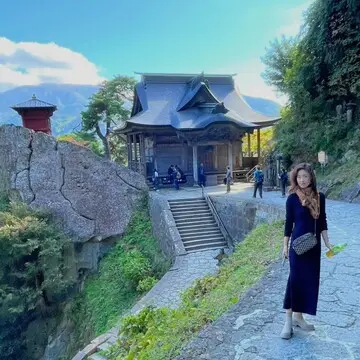 松尾芭蕉の名句が生まれた「 宝珠山 立石寺 」へ