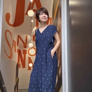 秋はオールインワンコーデで美容室&amp;古民家カフェで美容効果！