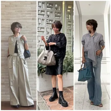 季節の変わり目コーデ色々♪リアル3styling