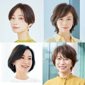 爽やかな春にぴったり！若々しく見える「50代のショートヘア」28選
