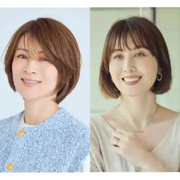 上品で若々しい！50代のショート＆ボブヘアをもっとおしゃれに見せる「ヘアカラー」って？