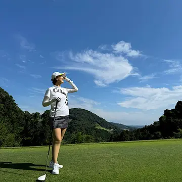 本当は見せたくない！！夏のゴルフ日差し対策