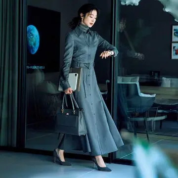 忙しい一日も快適に過ごせる。気品が漂う「アダム リぺス」ワンピース【働く日の「毎日ワンピース」】