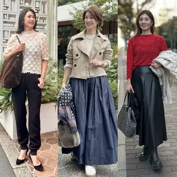 【50代のZARAコーデ】バッグやシューズなどの小物も活躍！冬のおしゃれに一役買ってくれる優秀アイテム勢揃い