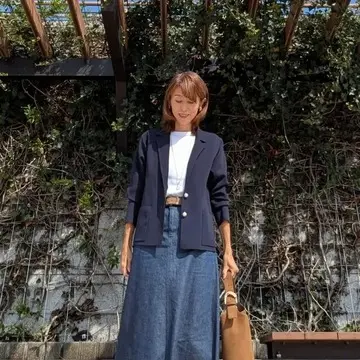 堅すぎずラフすぎない「デニムワンピ」でご近所ランチ【チームJマダムブログ人気記事週間ランキングTOP10】_1_4-1