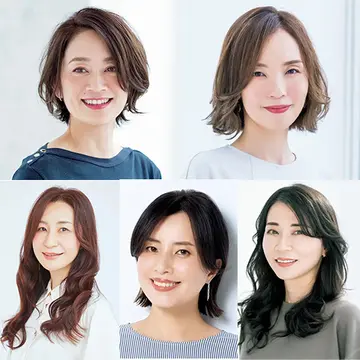 若作りおばさんにならない！トップをふんわり見せてくれる「長め前髪」ヘアスタイル5選