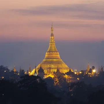 <ミャンマーの旅>シュエダゴン パゴダの夜景が素晴らしい、チャトリウムホテル（ヤンゴン②）