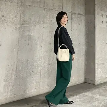 ZARA✖️UNIQLOUのゆるっとハンサムコーデは小物で遊ぶ