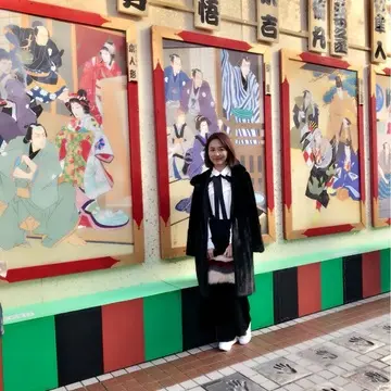 浅草歌舞伎と観劇ファッション☆