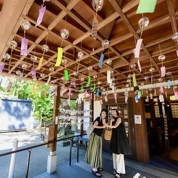 鎌倉円覚寺の風鈴棚に癒される夏🎐
